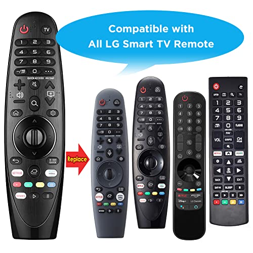 Universal Remote Control for LG Smart TV Magic Remote Compatible with All Models of LG TVs (NO Voice Function No Pointer Function)