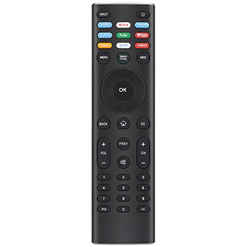 New Universal Remote for All VIZIO TVs, Including D-Series E-Series M-Series V-Series P-Series LED LCD HD 4K UHD HDR Smart VIZIO TVs. New Energy-Saving Function. 1 Year Full Warranty.