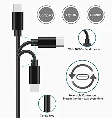USB Type C Charger Charging Cable for Bose Noise Headphones 700 , Bose Sport Earbuds , Sleep Buds 2, QuietComfort Earbuds QC Earbuds II, QuietComfort 45 Headphones, Sport Earbuds Power Charger Cord