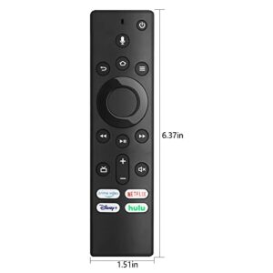 CT-RC1US-19 NS-RCFNA-19 Voice Replacement Remote Control for Insignia and Toshiba Fire TV Edition Televisions 32LF221C19 32LF221U19 43LF621C19 43LF421U19 50LF621U19 43LF711C20 50LF711U20 55LF711C20