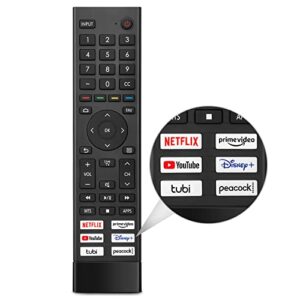 topkind upgraded erf3j80h replacement smart tv remote fit for hisense 4k uhd android smart tv 75a6g 70a6g 65a6g 60a6g 55a6g 50a6g 43a6g 55u68g 65u68g 55u6g 50u6g 65u6g 75u6g 50u68g 75u68g