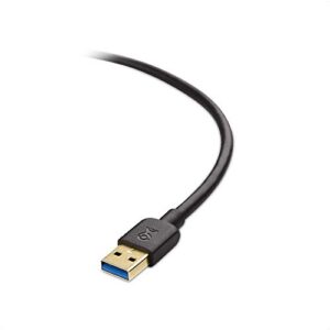 Cable Matters Long USB 3.0 Cable 10ft, USB to USB Cable/USB A to USB A Cable/Male to Male USB Cord/Double USB Cord in Black
