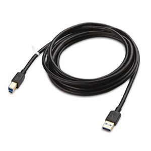 Cable Matters Long USB 3.0 Cable (USB 3 Cable, USB 3.0 A to B Cable) in Black 10 ft