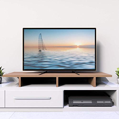 Universal TV Stand Table Top Base for 34 to 70 Inches LCD Flat Screen TV,Black