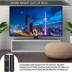 Replacement Voice Remote (3rd GEN) L5B83G with TV Controls, Amazon Fire Stick Remote Replacement, Fit for Amazon Fire TV Stick /4K/Max/Lite/Cube