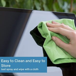 Screen Cleaner Spray Bottle with Microfiber Cloth for Electronical Devices (1.70 Ounces), Ideal for Laptops, Computers, Tv Screens, Phone Screens, Tablets, Camera Lenses, E-Readers, Eyeglasses