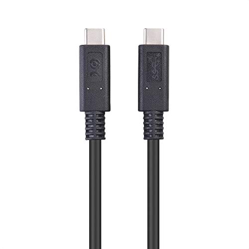 Cable Matters [USB-IF Certified] 10 Gbps Gen 2 USB C to USB C Cable 3.3 ft / 1m with 8K Video and 100W Power Delivery in Black