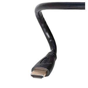 20FT High Speed 4K HDMI Cable with Audio & Ethernet Return Channel, 2160p, 1440p, Compatible with Apple TV, DVD, PS5, Xbox, Bluray (20FT, Black)