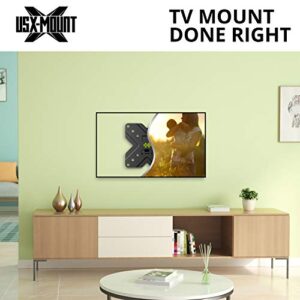 USX MOUNT TV Wall Mount Monitor Mount Bracket with Adjustable Tilt Swivel for 10inch to 26inch LED LCD OLED TVs and Monitors - VESA Size Up to 100x100mm and Weight Capacity Up to 22lbs-XMS002