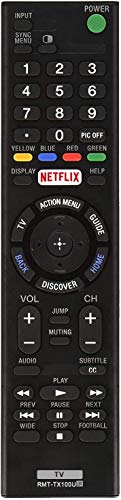 RMT-TX100U Universal Remote Control for Sony-TV-Remote All Sony LCD LED HDTV Smart bravia TVs - No Setup Needed