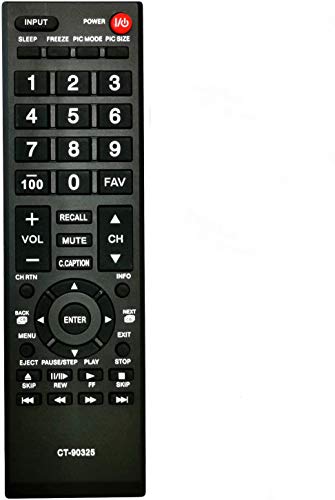 Universal Remote Control for Toshiba TVs Replacement Remote for All Toshiba LCD LED 3D HDTV 4K UHD Smart TV Remotes