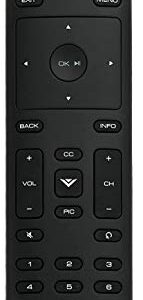 Universal XRT136 Remote Control Works for All Vizio Smart TV D24f-F1 D43f-F1 D50f-F1 E43-E2 E60-E3 E75-E1 M65-E0 M75-E1 P55-E1 P65-E1 P75-E1 and More