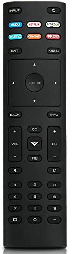 Universal XRT136 Remote Control Works for All Vizio Smart TV D24f-F1 D43f-F1 D50f-F1 E43-E2 E60-E3 E75-E1 M65-E0 M75-E1 P55-E1 P65-E1 P75-E1 and More