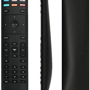 Universal XRT136 Remote Control Works for All Vizio Smart TV D24f-F1 D43f-F1 D50f-F1 E43-E2 E60-E3 E75-E1 M65-E0 M75-E1 P55-E1 P65-E1 P75-E1 and More