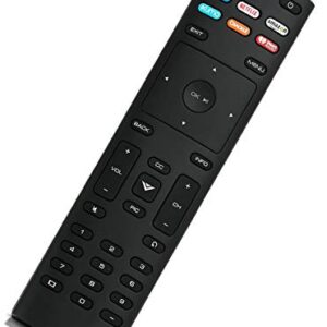 Universal XRT136 Remote Control Works for All Vizio Smart TV D24f-F1 D43f-F1 D50f-F1 E43-E2 E60-E3 E75-E1 M65-E0 M75-E1 P55-E1 P65-E1 P75-E1 and More