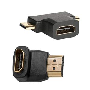 Hdmi Adapters Kit (7 Adapters) Mini Hdmi to Micro Hdmi Male to Female