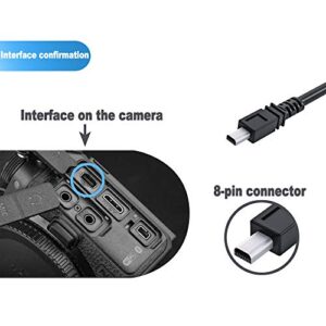 UC-E6 USB Cable, Ancable 3-Feet USB Mini-B Universal Digital Camera Data Transfer Cord Charger Cable Compatible for Nikon CoolPix, L, D, P, Series Digital Camera