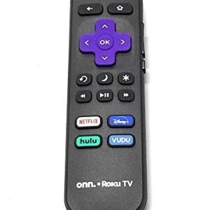 Original Smart TV Remote Control Compatible with Onn Roku Models 100005842 100005396 100005395 and 100005397 (Renewed)