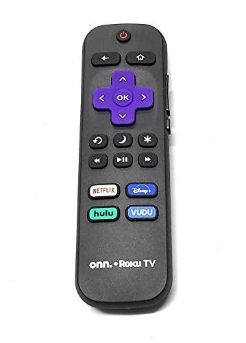 Original Smart TV Remote Control Compatible with Onn Roku Models 100005842 100005396 100005395 and 100005397 (Renewed)