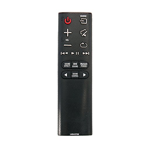 AH59-02733B Replaced Sound Bar Remote fit for Samsung Soundbar HW-K360 HW-KM36C HW-KM36 HW-K450 HW-K550 HW-K551 HW-J4000 HW-JM4000 HWK360 HWKM36C HWKM36 HWK450 HWK550 HWK551 HWJ4000 hw-k430 HW-K460