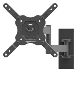 amazon basics full motion tv wall mount fits 12-inch to 40-inch tvs and vesa 200×200
