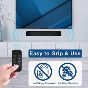 Motiexic Remote Control for Bose Solo 5 10 15 Series ii TV Sound System/ 732522-1110 418775 410376 TV Soundbar Sound System with CR2025 Battery Inside Bluetooth Key Button