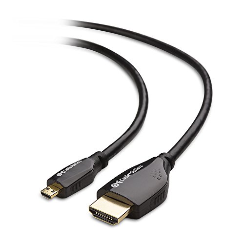 Cable Matters High Speed Long HDMI to Micro HDMI Cable 25 ft (Micro HDMI to HDMI) 4K Resolution Ready