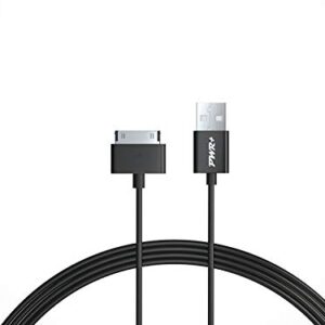 PWR+ 6.5 Ft Samsung-Galaxy-Tab Tablet-USB-Charging Sync-Data-Cable-30-Pin for Galaxy-Tab-2 10.1 8.9 7.7 7.0 Plus; Note-10.1-GT-N8013-GT-P5113 SGH-I497 SCH-I915 GT-P3113 GT-P3100 SCH-I705 GT-P7510