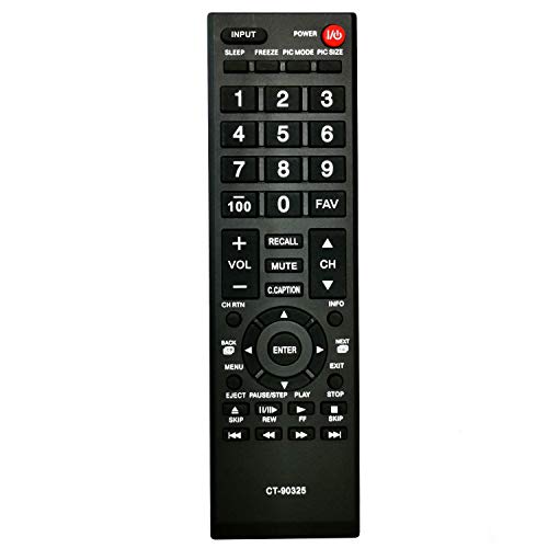 Newest Universal Remote Control Replace Toshiba TV Remote for All Toshiba TV Replacement for LCD LED HDTV Smart TVs Remote