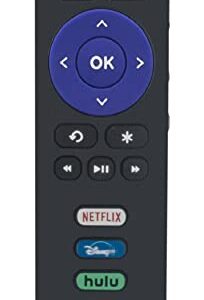 RC280 Replaced Remote fit for TCL Roku TV 65S535 32S335 50S431 55S431 32S331 65S431 75S431 43S421 43S431 55S435 43S435 32S335 32S331 50S435 75S421 32S327-B 43S525 75S435 65S435 43S435 75S435