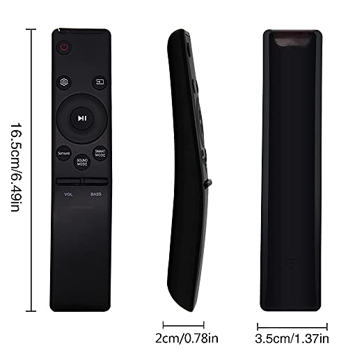 MYHGRC Replacement Samsung Soundbar Remote for All Samsung Home Theater System HW-T450 HW-T510 HW-T550 HW-Q60T HW-T510 HW-M450 HW-M430/ZA HW-M360 HW-M550 HW-M370 HW-M370/ZA HW-M4500 HW-M4501 and More