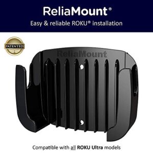 ReliaMount for Roku Ultra (Compatible with All Roku Ultra Models)