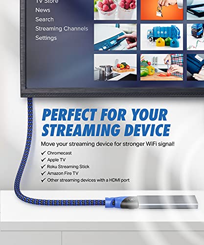 Ultra Clarity Cables High Speed HDMI Extension Cable - 6 ft - Male to Female Connector 4k HDMI Extender - 6 feet