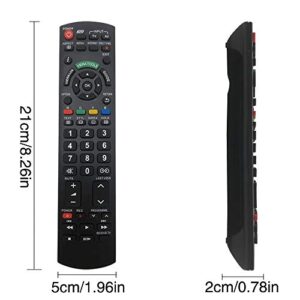 Universal Remote Control for Panasonic TV Remote Control Works for All Panasonic Plasma Viera HDTV 3D LCD LED TV/DVD Player/AV Receiver - No Program Needed