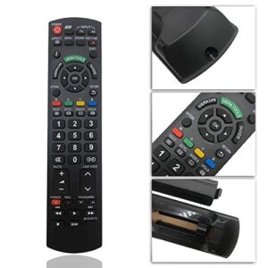 Universal Remote Control for Panasonic TV Remote Control Works for All Panasonic Plasma Viera HDTV 3D LCD LED TV/DVD Player/AV Receiver - No Program Needed