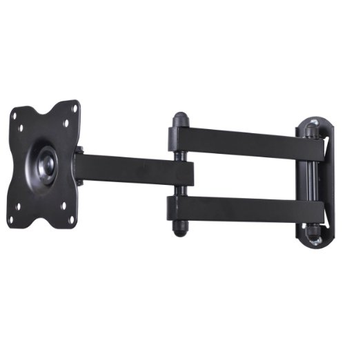 VideoSecu ML12B TV LCD Monitor Wall Mount Full Motion 15 inch Extension Arm Articulating Tilt Swivel for Most 19"-31" LED TV Flat Panel Screen with VESA 100x100, 75x75 1KX