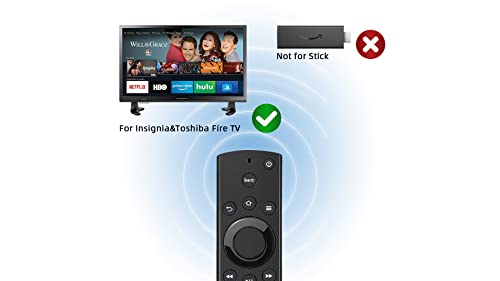 Replacement Remote for Insignia and Toshiba Fire TV Edition