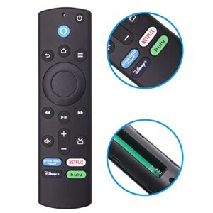 Replacement Voice Remote L5B83G (3rd GEN) Compatible with Fire TV Stick 4K for Amazon Fire TV Stick (2nd Gen, 3rd Gen, Lite, 4K), Fire TV Cube (1st Gen and Later) and Fire TV (3rd Gen)