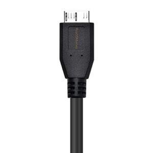 RoyDSMumey 3FT USB 3.0 Cable/Cord for Seagate Goflex, Expansion Desktop External Hard Drive Super Speed 5Gbps A/Micro B Device,Black