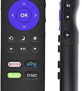 Remote Control Fit for All Sharp Roku TV LC-32LB591U LC-32LB481U LC-43LB481C LC-43LB481U LC-43LBU591U LC-43LB601U LC-50LB601U LC-50LBU591U LC-55LBU591U LC-65LBU591U