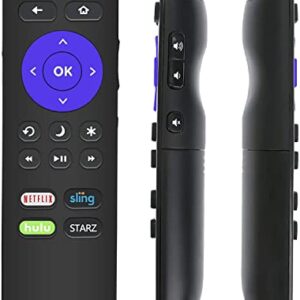 Remote Control Fit for All Sharp Roku TV LC-32LB591U LC-32LB481U LC-43LB481C LC-43LB481U LC-43LBU591U LC-43LB601U LC-50LB601U LC-50LBU591U LC-55LBU591U LC-65LBU591U
