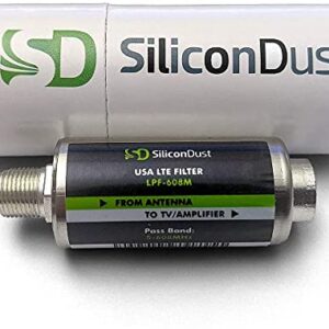 SiliconDust LPF-608M LTE Filter for TV Antennas USA 2020 Standard 600/608/618MHz