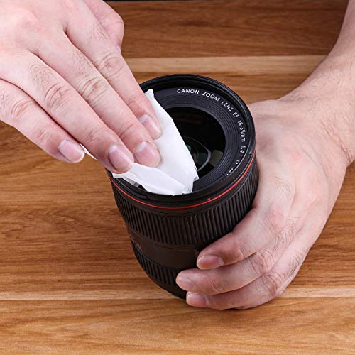 Monitor Wipes, Pre-Moistened Computer Screen Wipes for Electronics, Laptop Screen Wipes, Computer Monitor Cleaning Wipes for Glasses, Phones, Tablets, TV, LCD Screen