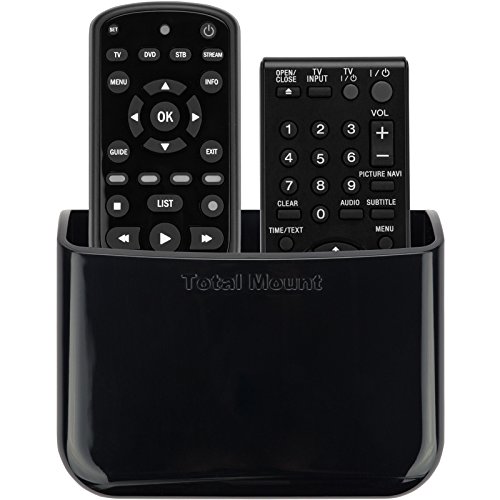 TotalMount Universal Remote Control Holder - Large (Black)