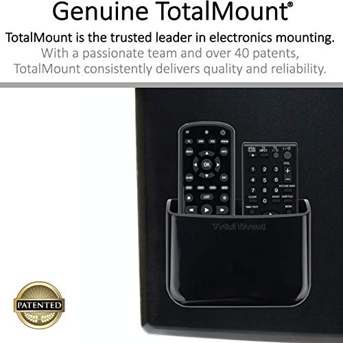 TotalMount Universal Remote Control Holder - Large (Black)