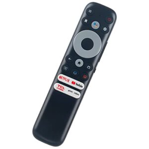 RC902N FMR1 Replacement Voice Remote Control Applicable for TCL S546 R646 Mini-LED QLED 4K UHD Smart TV 75R646 65R646 55R646 75S546 65S546 55S546 50S546 43S446 50S446 55S446 65S446 75S446 85S446