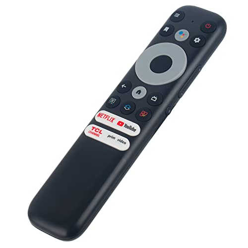 RC902N FMR1 Replacement Voice Remote Control Applicable for TCL S546 R646 Mini-LED QLED 4K UHD Smart TV 75R646 65R646 55R646 75S546 65S546 55S546 50S546 43S446 50S446 55S446 65S446 75S446 85S446