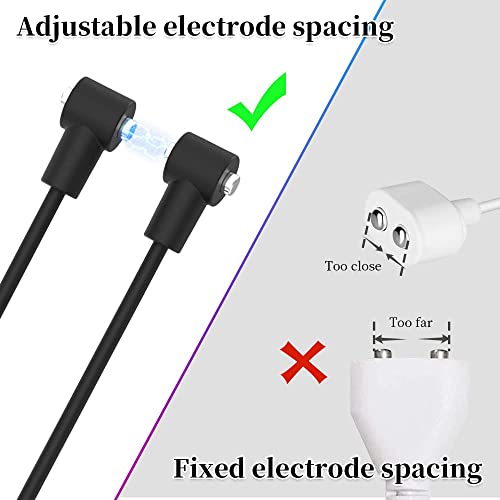 Jaslak Magnetic Universal USB Fast Charging Cable Cord for Massager, Computer USB Adapter Replacement Massager Charging Cord Compatible Backup Charger