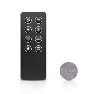 new remote control for bose solo 5 10 15 series ii tv sound system 418775 410376 431974 845194 838309-1100 740928-1120 bose solo soundbar series ii and tv speaker