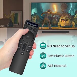 Semote Bluetooth Backlit Display Remote Controller fit for Vizio 2.1 5.1 Home Theater Sound Bar and Vizio Channel Soundbar System, for Vizio M V P Series Home Audio Sound System